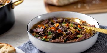 Classic Beef & Barley Soup